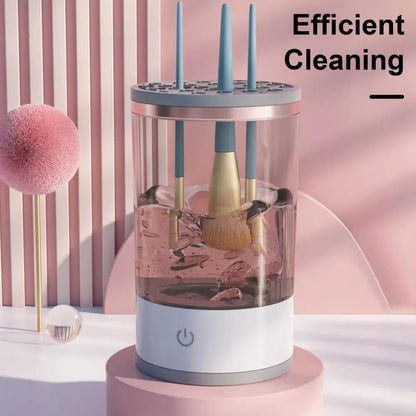 Automatic Electric Makeup Brush Cleaner with Usb Rechargeable 7000rpm