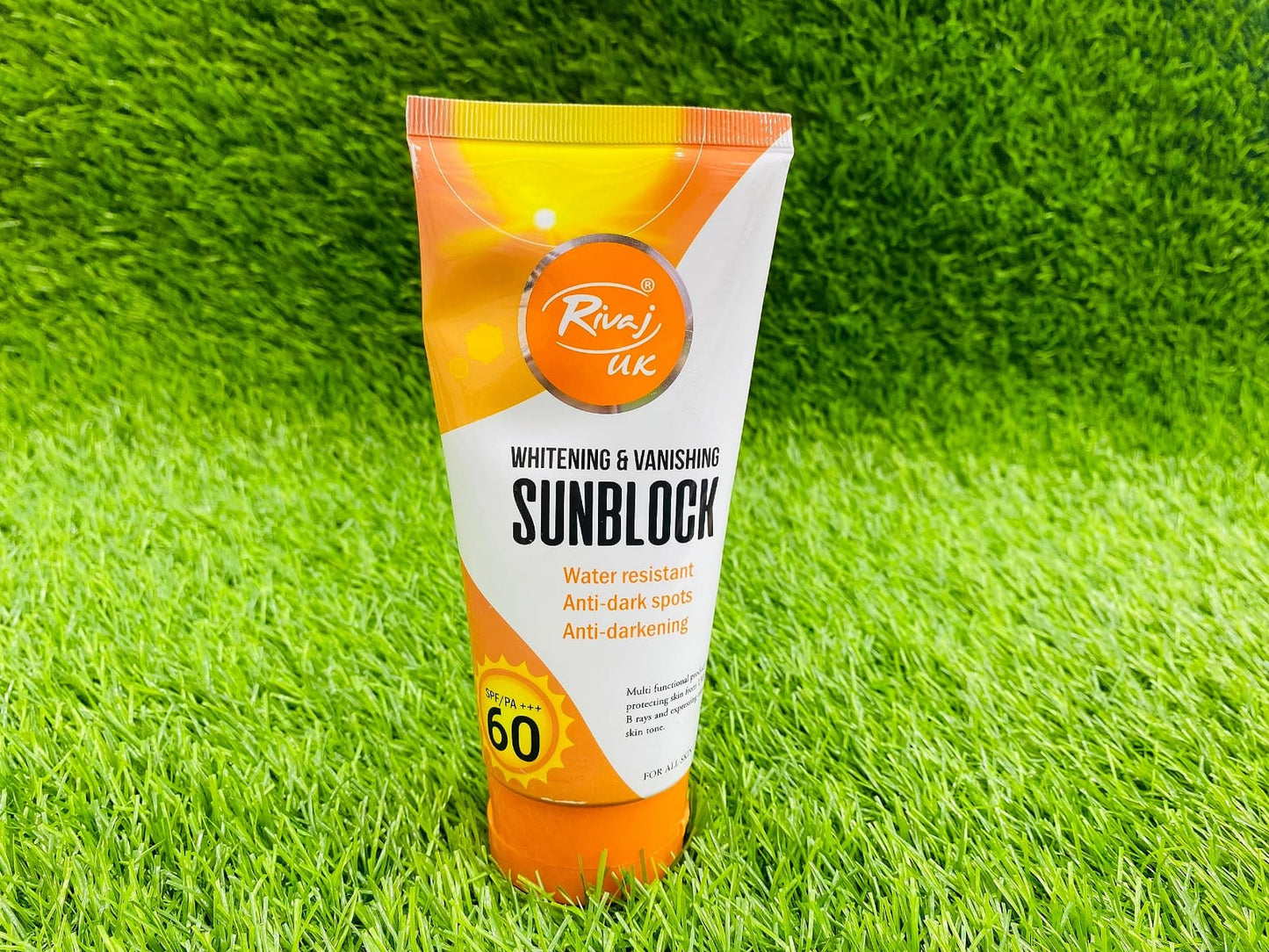 Rivaj Sunblock Whitening & Vanishing Spf60 Ideal For All Skin Types